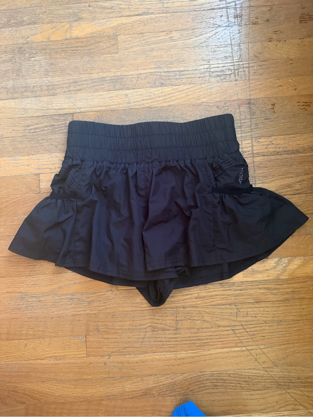 Free People Black Athletic Skort Shorts